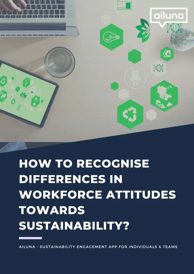 Employee involvement in sustainability