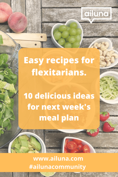flexitarian recipes pinterest pin